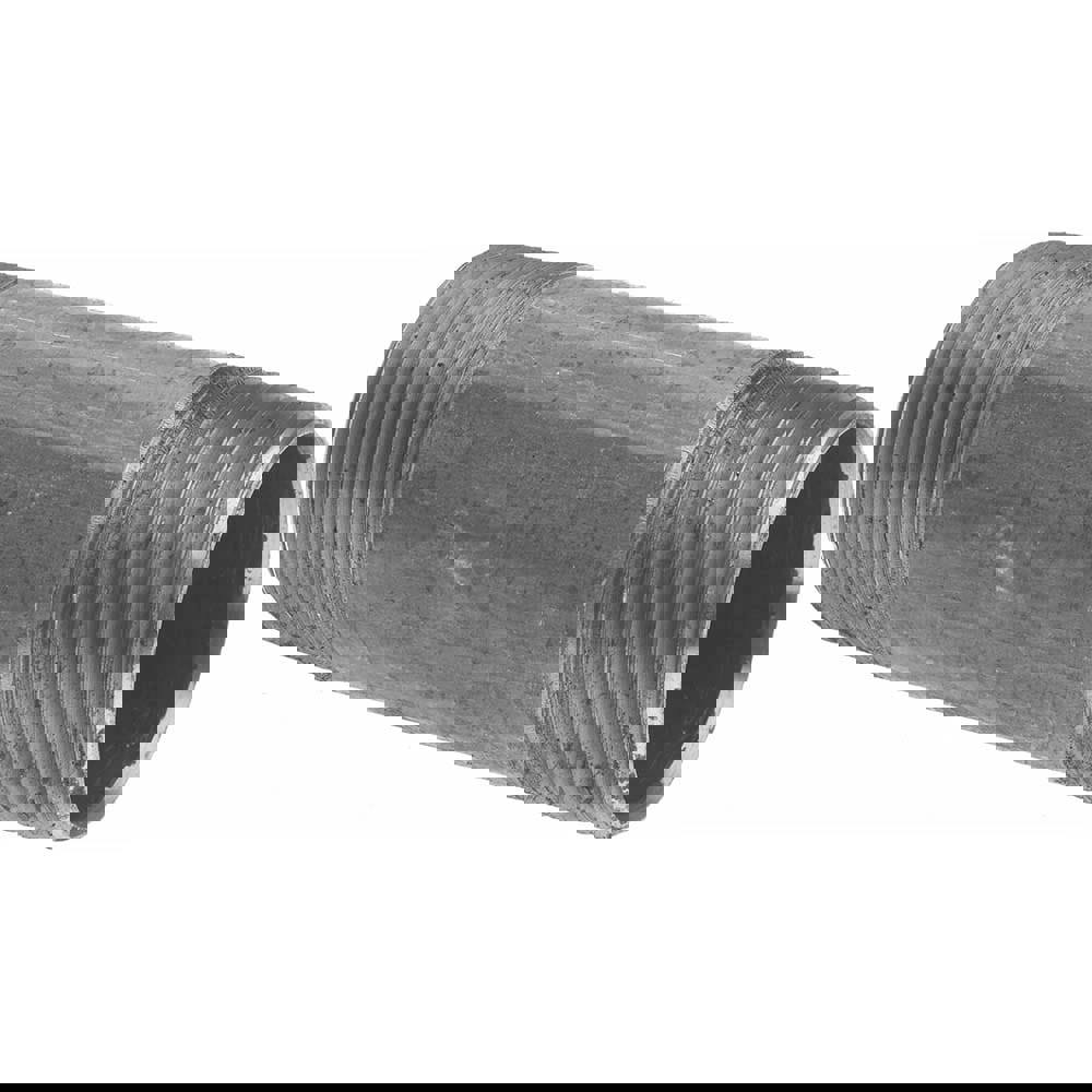 Black Pipe Nipple: 1-1/2