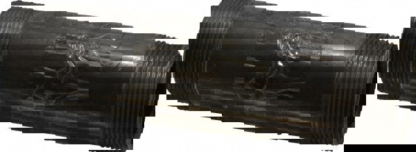 Black Pipe Nipple: 1-1/2