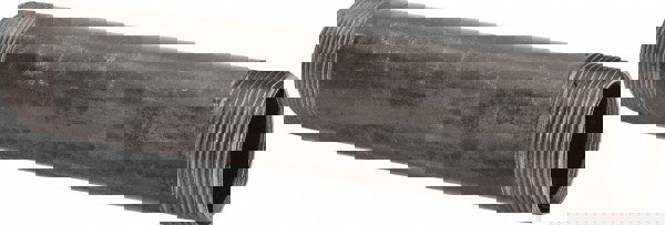 Black Pipe Nipple: 1-1/2