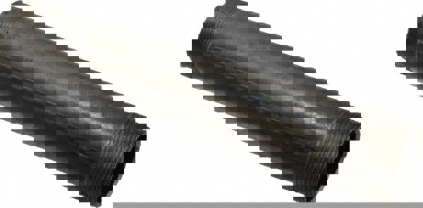 Black Pipe Nipple: 1-1/2