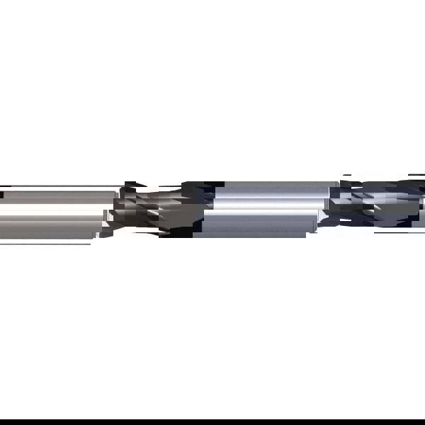 Square End Mill: 6.00 mm Dia, 7.00 mm LOC, 2 Flute, Solid Carbide