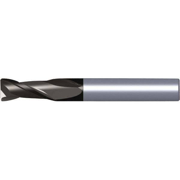Square End Mill: 0.1181'' Dia, 0.315'' LOC, 2 Flutes, Solid Carbide