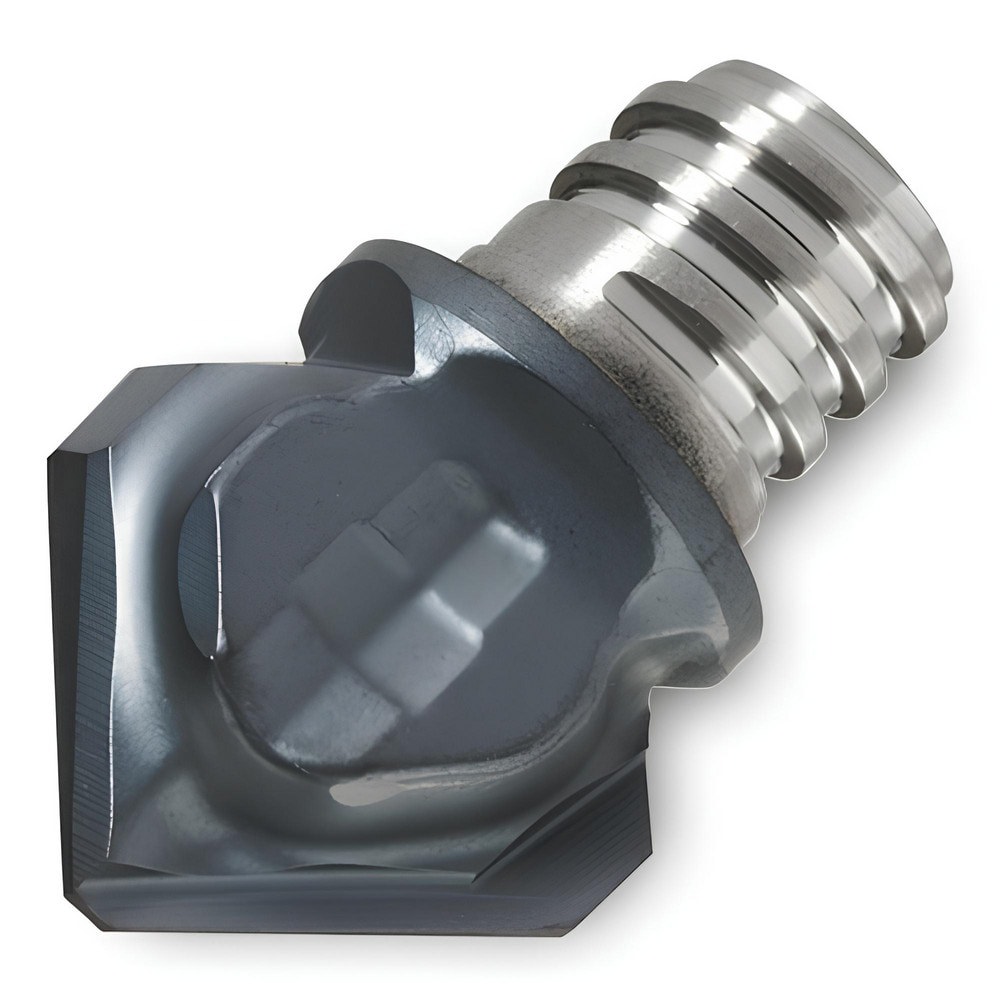Corner Radius & Corner Chamfer End Mill Heads; Mill Diameter (mm): 11.80 ; Chamfer Width (mm): 5.900 ; Chamfer Angle: 45.000 ; Length of Cut (mm): 1.2000 ; Number Of Flutes: 2 ; Overall Length (mm): 11.2000