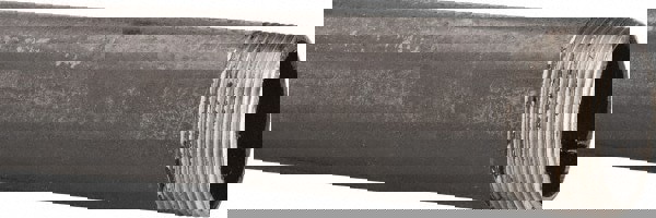 Black Pipe Nipple: 1-1/2