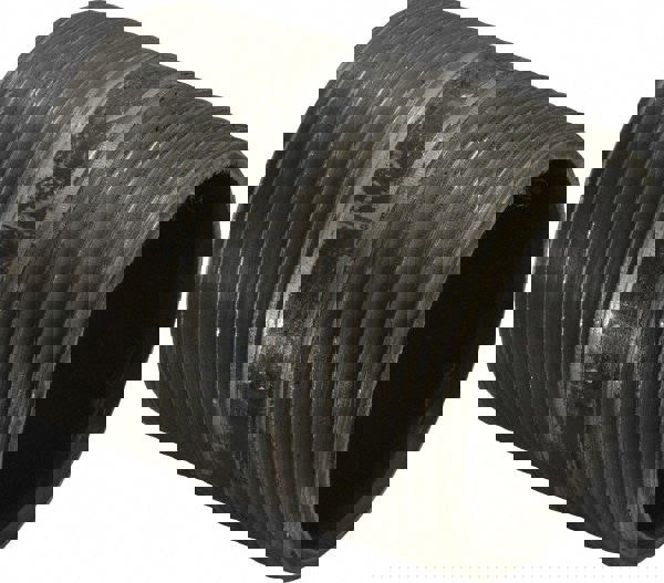 Black Pipe Nipple: 2-1/2