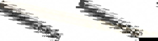 #3-48 UNC, 2 Flute, Bottoming Chamfer, Bright Finish, High Speed Steel Spiral Flute STI Tap