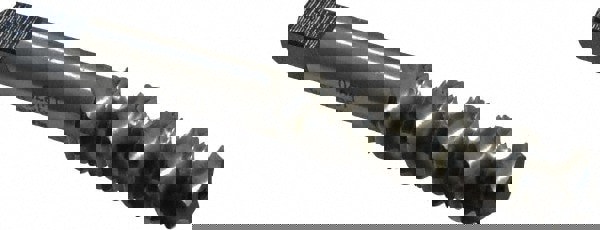 3/8-16 UNC, 3 Flute, Bottoming Chamfer, Bright Finish, High Speed Steel Spiral Flute STI Tap