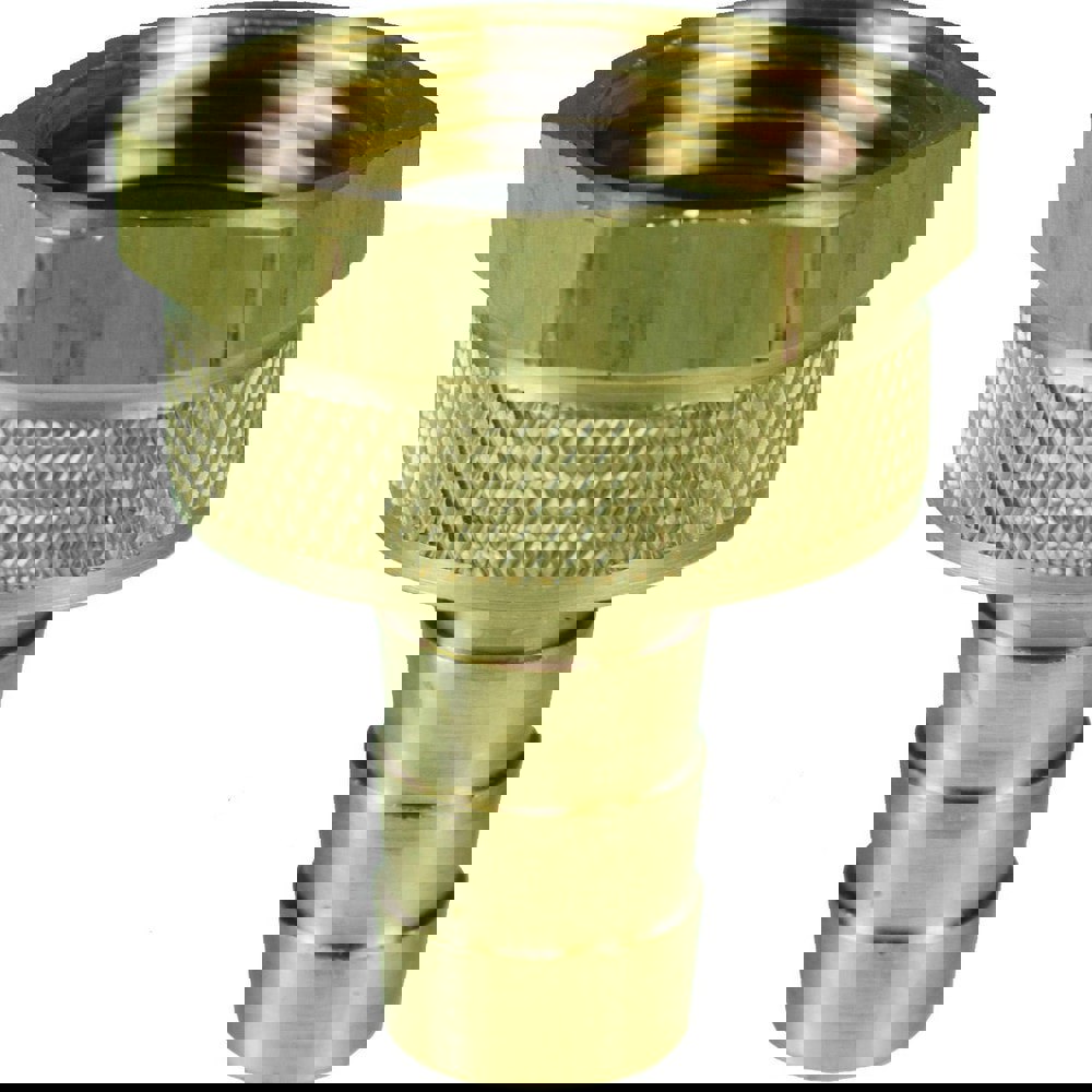 Garden Hose Fittings & Repair Kits; Kit Type: Barb x Female Garden Hose Swivel ; Connector Type: Female Hose x Barb ; Compatible Hose Diameter: 0.75 ; Thread Size (Inch): 3/4-11-1/2 ; Thread Type: GHT ; Material: Brass