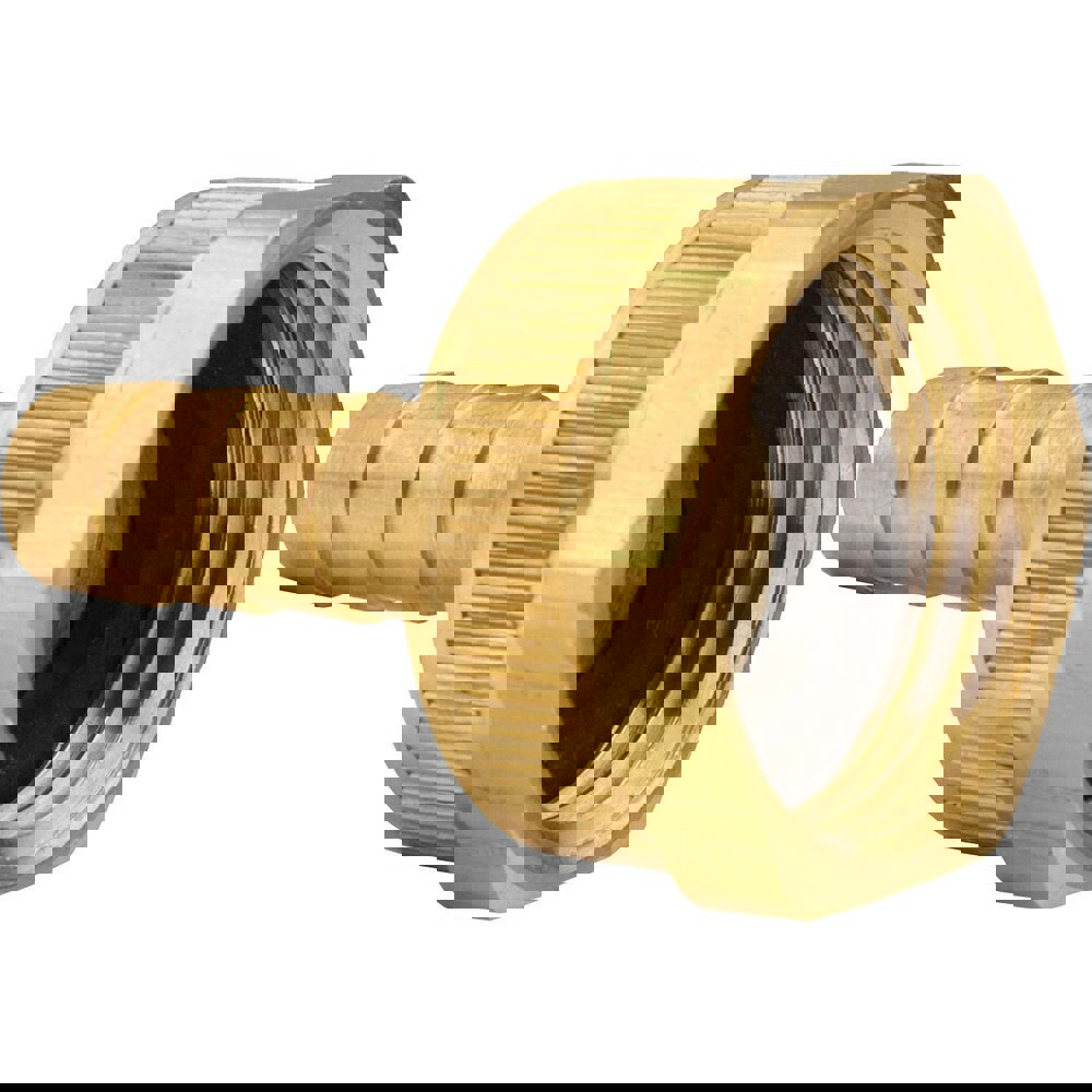 Garden Hose Fittings & Repair Kits; Kit Type: Barb x Female Garden Hose Swivel ; Connector Type: Female Hose x Barb ; Compatible Hose Diameter: 1 ; Thread Size (Inch): 3/4-11-1/2 ; Thread Type: GHT ; Material: Brass