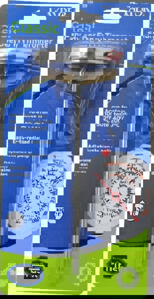 Cooking & Refrigeration Thermometers; Type: Cooking Thermometer; Maximum Temperature (F): 400.0 ; Accuracy: 3.0 C; 5.0 F; Resolution (Deg F): 2; Accuracy Degree (F): 5; Maximum Temperature; 400.0 F; Accuracy Degree (C): 3; 3.0 C; 5.0 F