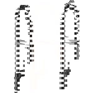 Single Handle Pull Down Touchless Kitchen Faucet in Black Stainless Steel