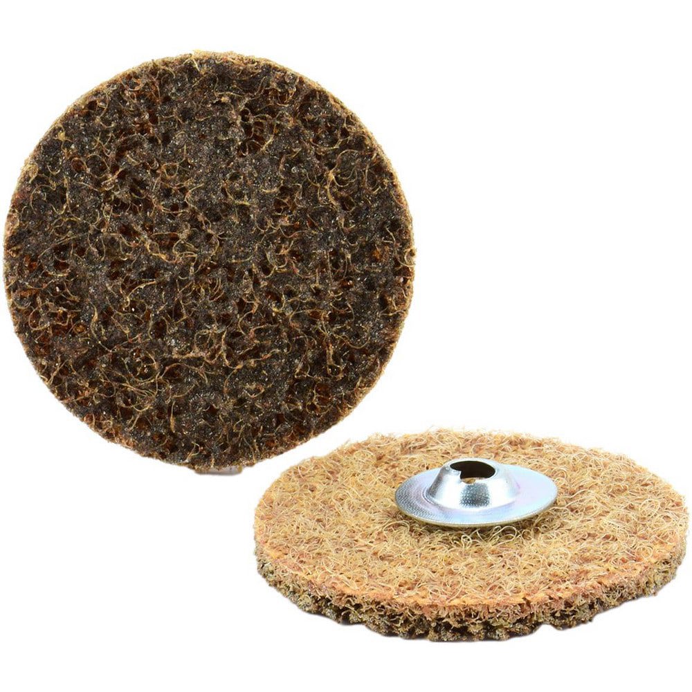 Quick Change Discs; Disc Diameter: 2 ; Abrasive Type: Non-Woven ; Abrasive Material: Aluminum Oxide ; Grade: Coarse ; Quick Change Compatibility: Type S ; Attaching System: Type S