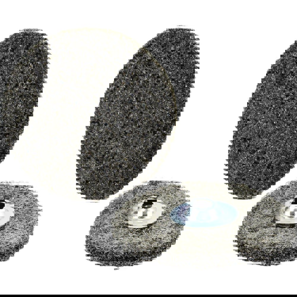 Quick Change Discs; Disc Diameter: 5 ; Abrasive Type: Non-Woven ; Abrasive Material: Ceramic ; Grade: Extra Coarse ; Quick Change Compatibility: Type S ; Attaching System: Type S