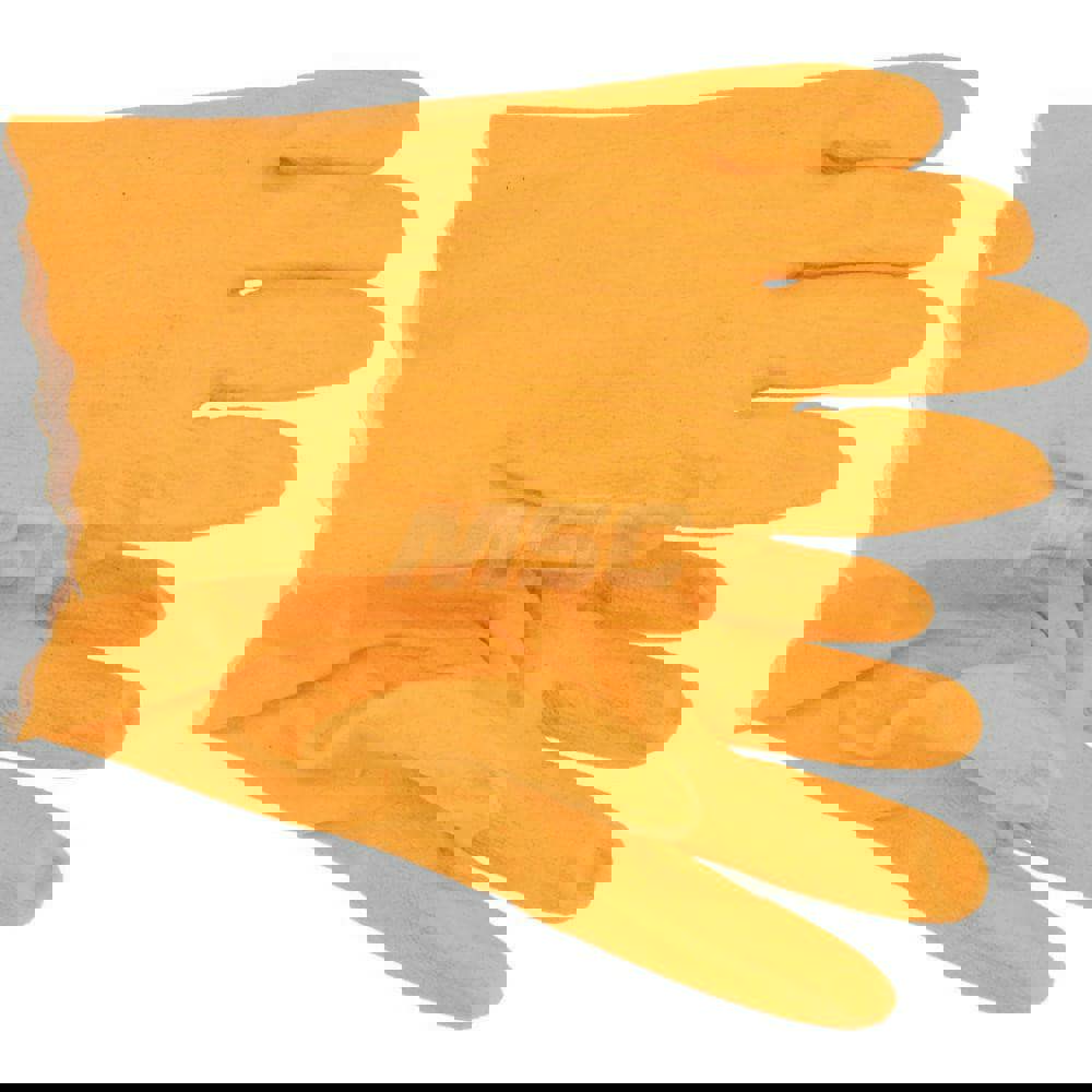 General Purpose Work Gloves: Large, Vinyl Coated, Cotton