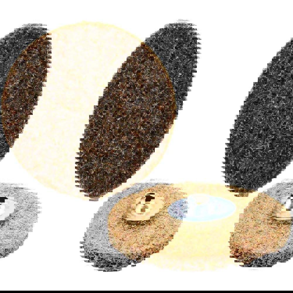 Quick Change Discs; Disc Diameter: 4 ; Abrasive Type: Non-Woven ; Abrasive Material: Aluminum Oxide ; Grade: Coarse ; Quick Change Compatibility: Type S ; Attaching System: Type S