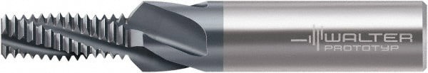 Helical Flute Thread Mill: Internal, 3 Flute, Solid Carbide