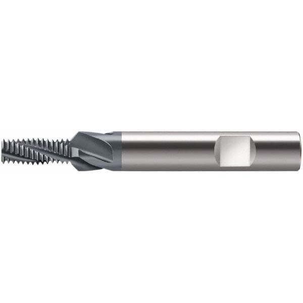 Helical Flute Thread Mill: Internal, 3 Flute, Solid Carbide