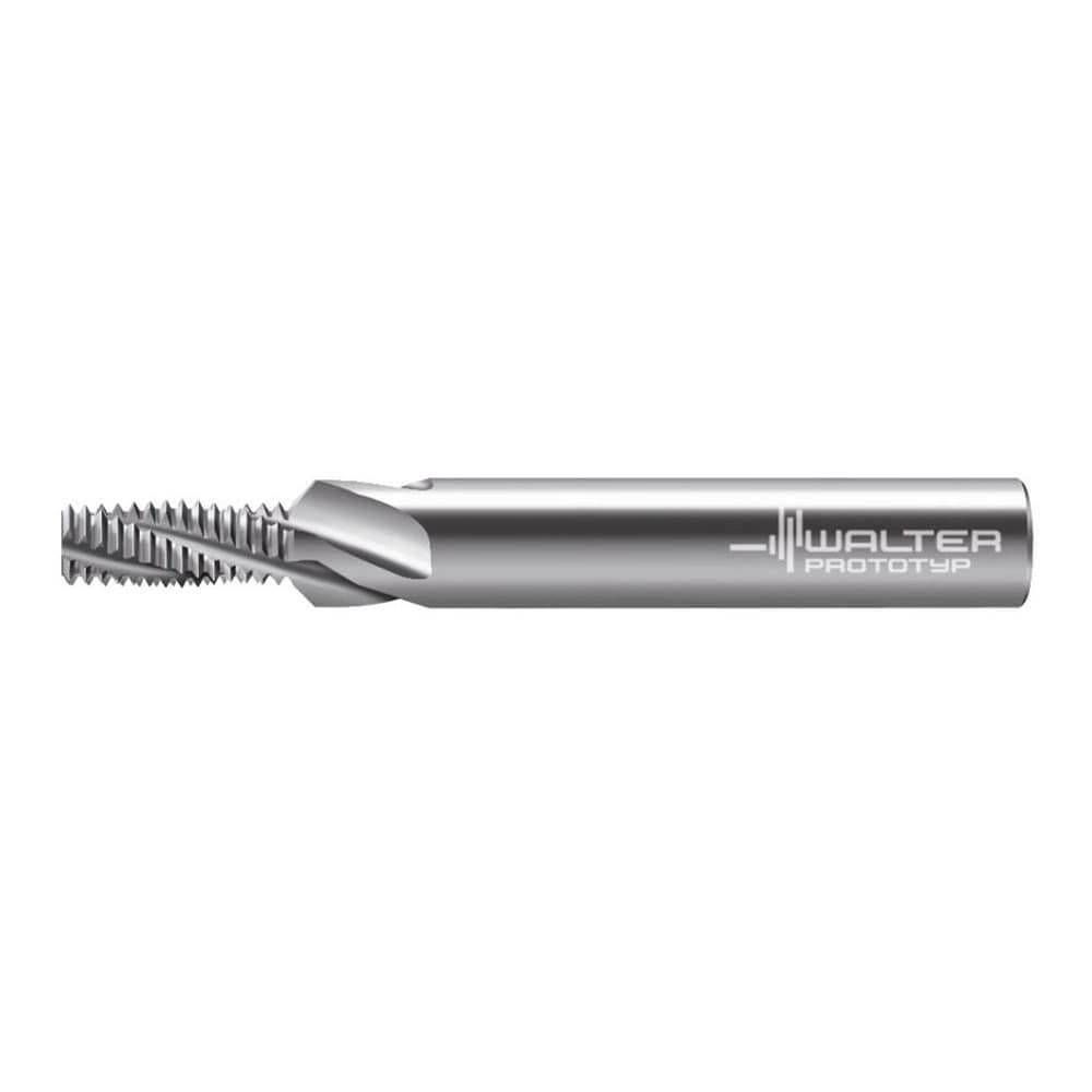 Helical Flute Thread Mill: Internal, 3 Flute, Solid Carbide