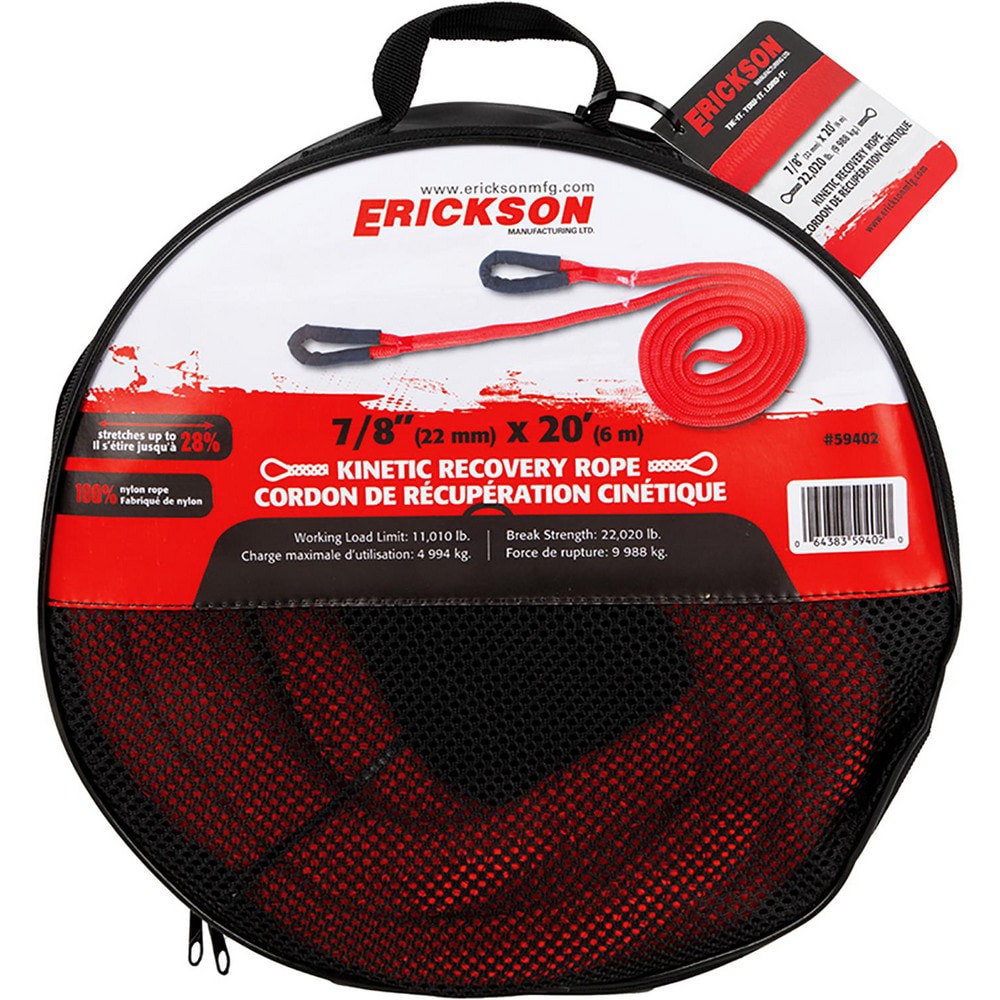 Tow Rope, Cable & Chain; Breaking Strength: 22020lb
