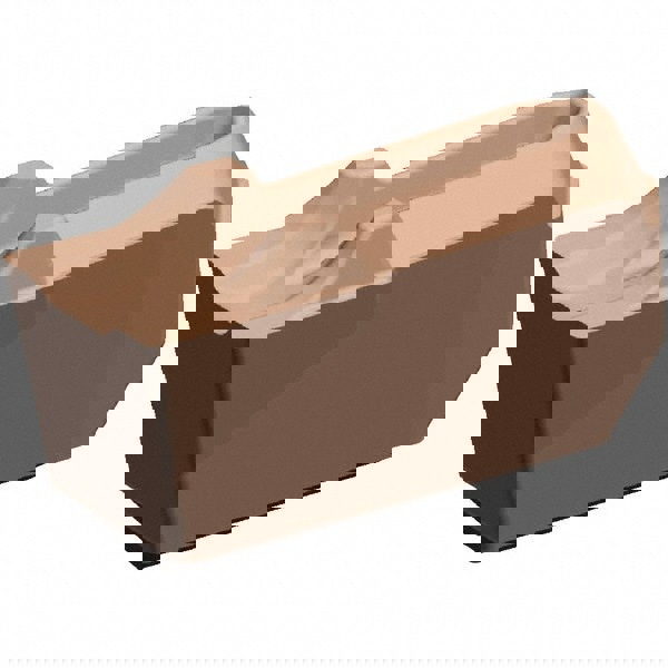 Cutoff Insert: EC040M04N00CR02 KCU25, Carbide, 4 mm Cutting Width