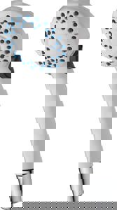 Dual Function Hand Shower in White (Shower Hose Sold Separately)