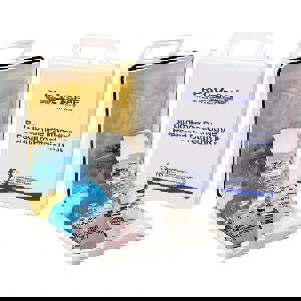 Bloodborne Pathogen Kit: 13 Pc, for 1 Person