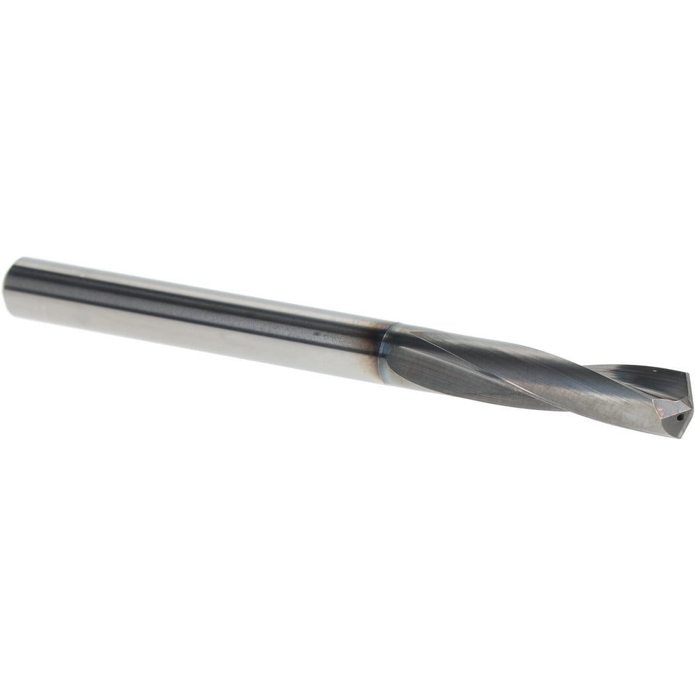 Screw Machine Length Drill Bit: 6.00 mm Dia, 140 deg Point, Solid Carbide