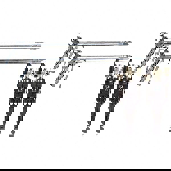 Air Blow Gun: High Flow Conical Nozzle, Pistol Grip