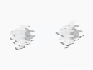 25 in. Drop-in Cast Iron Single Bowl Kitchen Sink in White