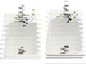 @ 25X22 3H CI SINK *MAYFIE WHIT