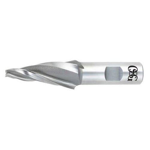 Tapered End Mill: 7 &deg; per Side, 3/16