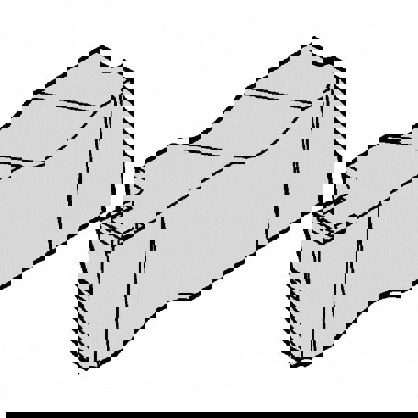 Grooving Insert: NG4K KCP25B, Solid Carbide