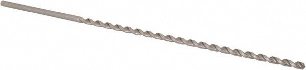 Extra Length Drill Bit: 4 mm Dia, 130 &deg; Point, Cobalt