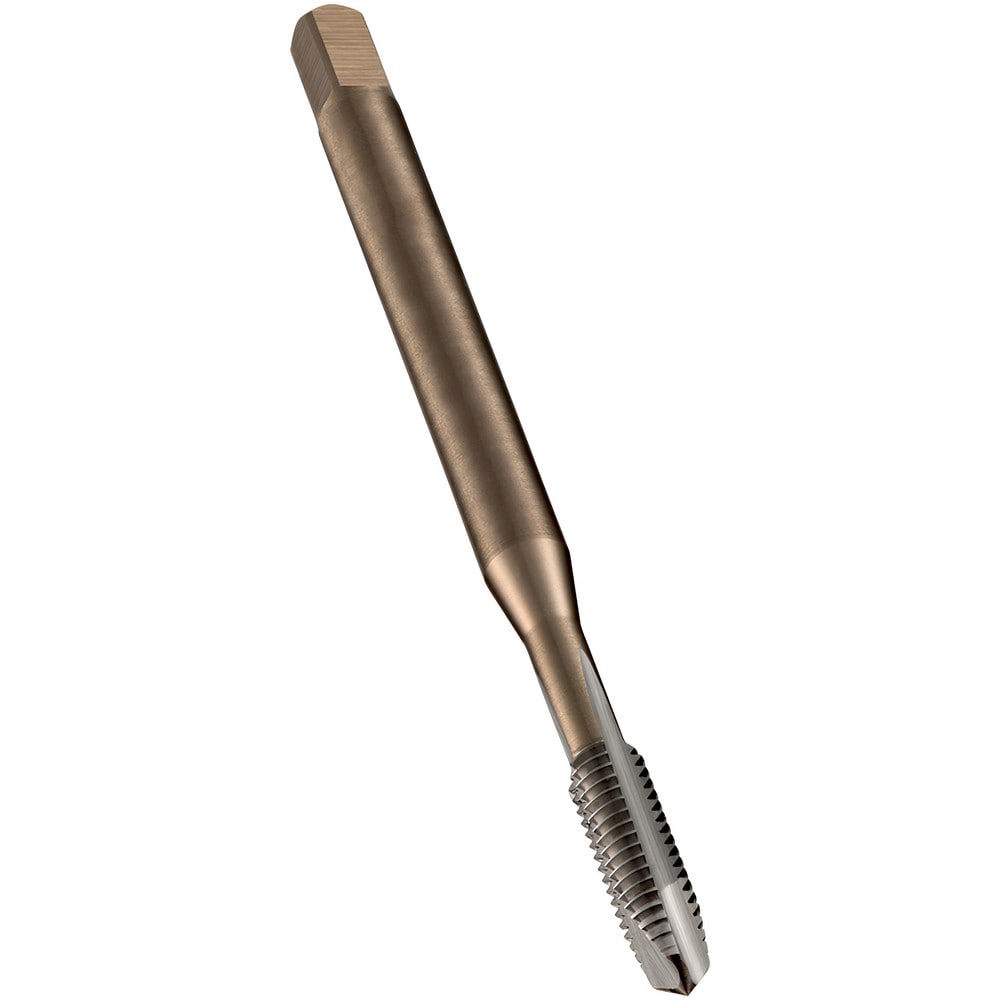 Spiral Point Tap: M20x2.5 Metric, 4 Flutes, Plug Chamfer, 6H Class of Fit, High-Speed Steel-E-PM, Bright/Uncoated