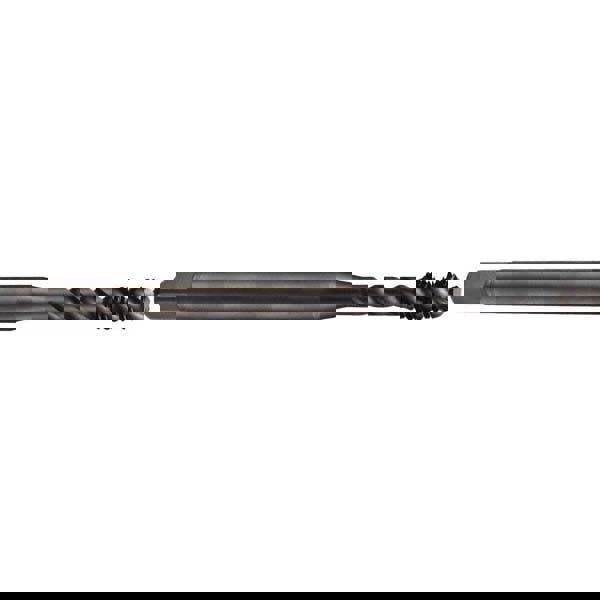 Spiral Flute Tap: M2.5x0.45 Metric Coarse, 3 Flutes, Bottoming, 6H Class of Fit, Cobalt, Oxide Coated