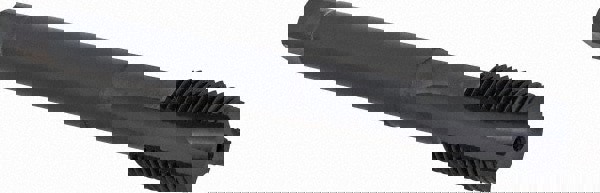 British Standard Pipe Tap: 1/4-19 G(BSP), Plug Chamfer, 3 Flute