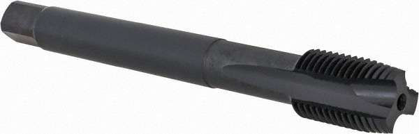 British Standard Pipe Tap: 1/4-19 G(BSP), Plug Chamfer, 3 Flutes