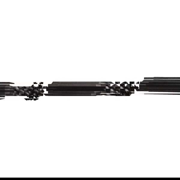 Spiral Flute Tap: 1/4-20 UNC, 3 Flutes, Modified Bottoming, 3B Class of Fit, Powdered Metal, Oxide Coated