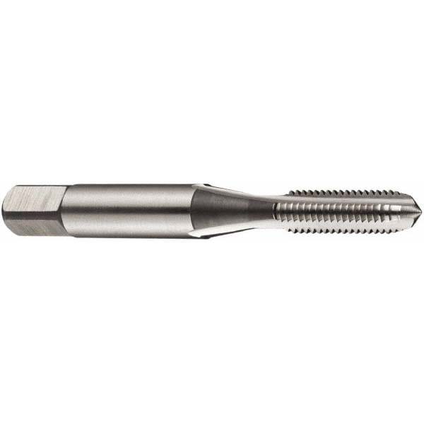 Tap Set: M1.6 x 0.35 Metric Coarse, 3 Flute, High Speed Steel, Bright Finish