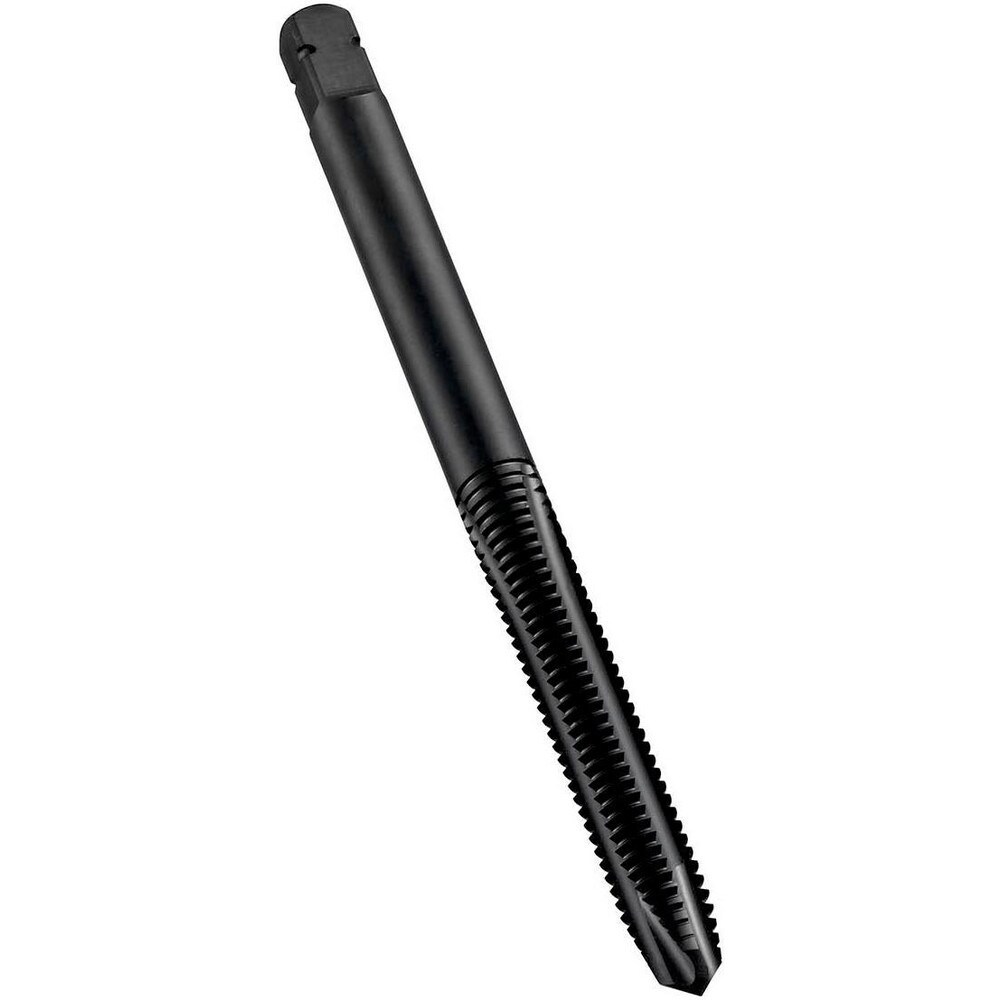 Spiral Point Tap: M20x2 Metric Fine, 4 Flutes, Plug Chamfer, 6H Class of Fit, High-Speed Steel-E-PM, Steam Oxide Coated