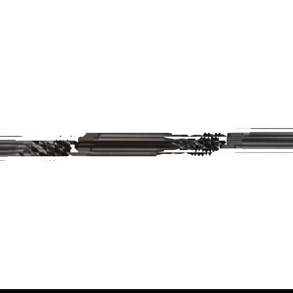 Spiral Flute Tap: 1-14 UNF, 3 Flutes, Modified Bottoming, 3B Class of Fit, Powdered Metal, Oxide Coated