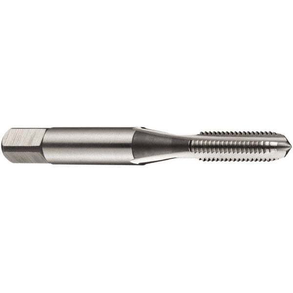 Tap Set: M8 x 0.75 Metric Fine, 3 Flute, High Speed Steel, Bright Finish