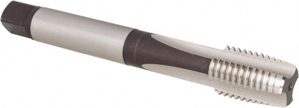 Straight Flute Tap: M20x2.5 Metric Coarse, 3 Flute, Taper Chamfer, 6H Class of Fit, Cobalt, Bright/Uncoated Finish