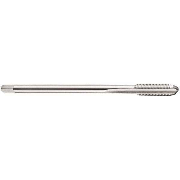Straight Flute Tap: M9x1 Metric Fine, 3 Flute, Bottoming Chamfer, 6H Class of Fit, Cobalt, Bright/Uncoated Finish