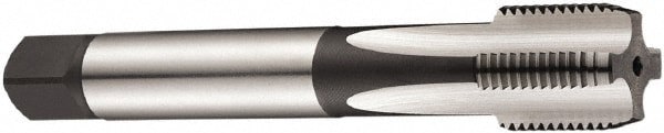 British Standard Pipe Tap: 1-1/4-11 G(BSP), Bottoming Chamfer, 4 Flutes