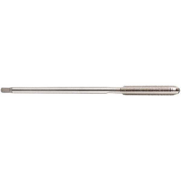Straight Flute Tap: M6x1 Metric Coarse, 3 Flute, Bottoming Chamfer, 6H Class of Fit, Cobalt, Bright/Uncoated Finish