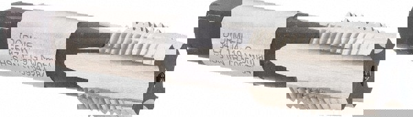 British Standard Pipe Tap: 1/4-19 G(BSP), Taper Chamfer, 4 Flute