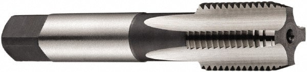 British Standard Pipe Tap: 5/8-14 G(BSP), Bottoming Chamfer, 4 Flutes