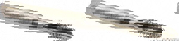 Straight Flute Tap: M6x1 Metric Coarse, 3 Flute, Plug Chamfer, 6H Class of Fit, HSS, Bright/Uncoated Finish