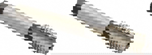 Straight Flute Tap: 1/2-13 UNC, 3 Flute, Taper Chamfer, 2B Class of Fit, HSS, Bright/Uncoated Finish